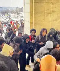 Tim Walz’s Clown World Walk Out Protest of High Schoolers