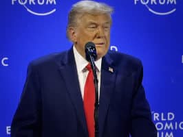 President Trump Is Speaking at Davos Now