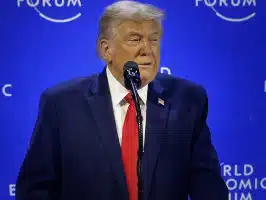 President Trump Is Speaking at Davos Now