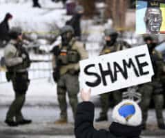 See a Better Video of Protester Plowing Into an Agent Before They George Floyd Her