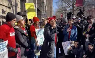 300 WaPo Employees in the Streets Demand Their Jobs Back