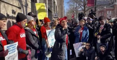 300 WaPo Employees in the Streets Demand Their Jobs Back