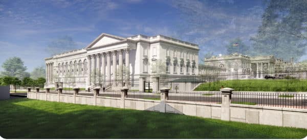 The Stunning White House East Wing Rendtioin