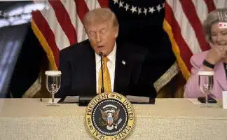 President warns not helping reopen the Strait is “very bad” for NATO