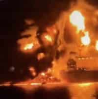 Tankers in Iraqi Waters Were Blown Up