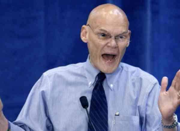 In a Vulgar Tirade, James Carville Says President Trump Might End Up in The Hague
