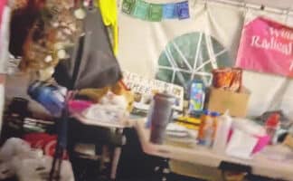 Nick Sortor Infiltrates an Antifa Camp at Newark ICE