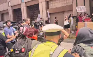 San Antonio Anarcho-Communists Attack Police at TPUSA Women’s Conference