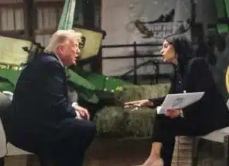 President Trump Walks Out on Kristen Welker
