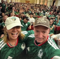 Sen. Mark Kelly Rooted for a Foreign Country Sporting Their Jersey