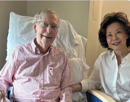 Sen. Mitch McConnell Finally Issues a Statement & a Photo