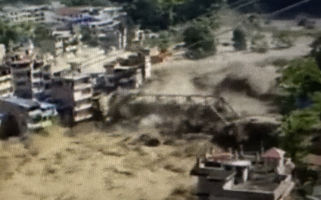 Horror High in the Himalayas: A 150′ Tsunami of Water, Mud, & Debris – Update