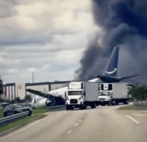 Amazon Cargo Plane Overruns the Runway, Five Dead, Others Injured